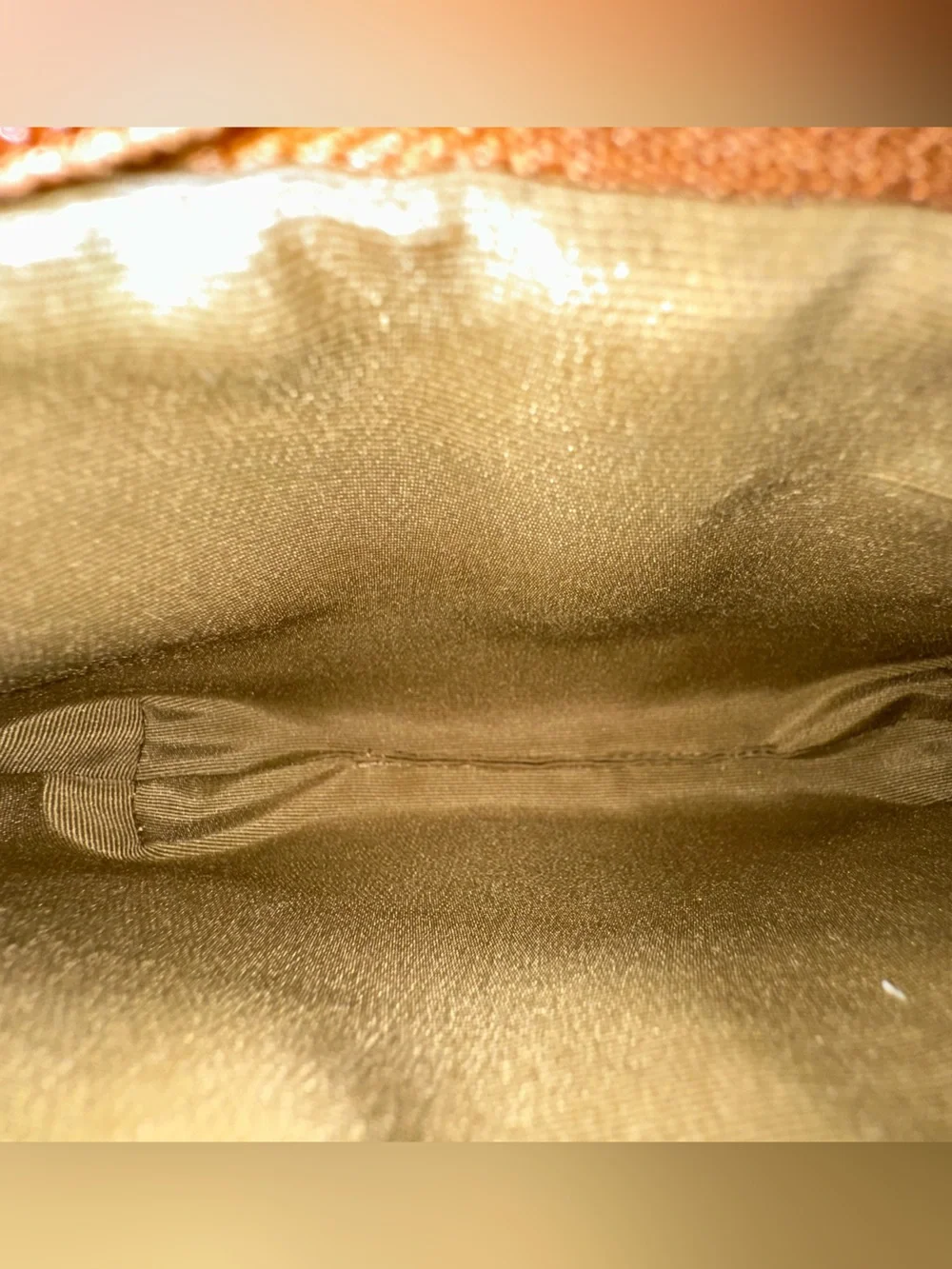 Coach Dark Tan Pebbled Leather Wristlet